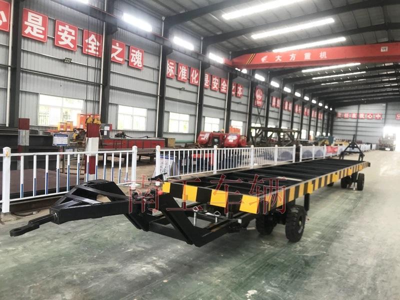 10吨骨架【官网】 双牵引集装箱用全挂车