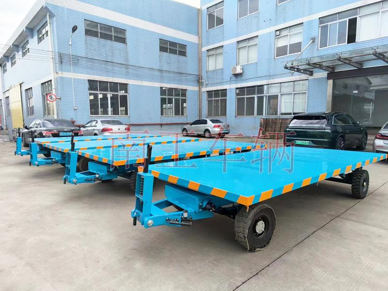 6吨【官网】蓝色 带减震带刹车工具拖车