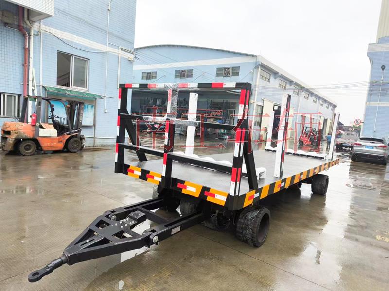 30T重型【官网】 带活动插装立柱工具拖车