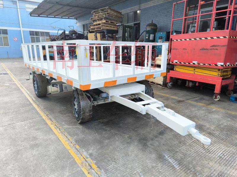 3吨【官网】牵引工具拖车 带护栏减震刹车功能