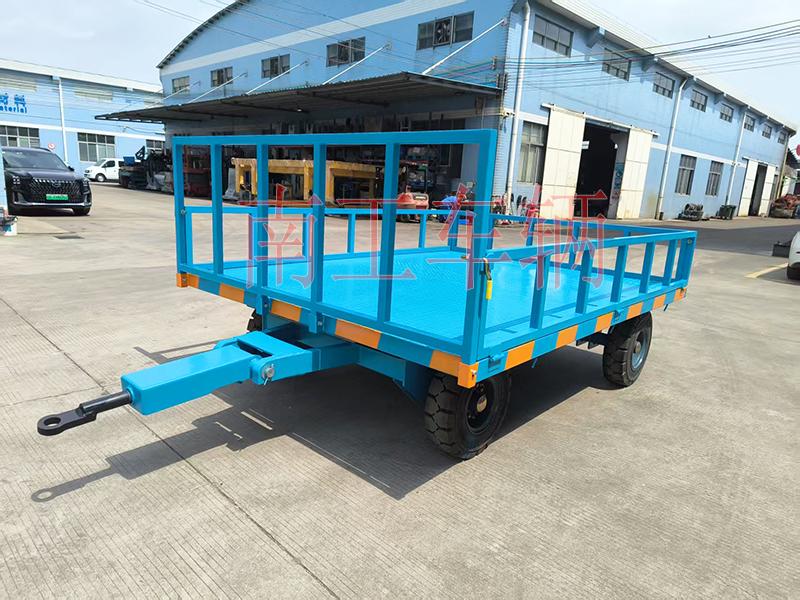 5吨下翻式护栏【官网】 牵引全挂工具拖车